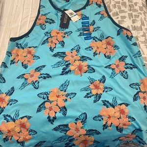 Men’s floral tank top